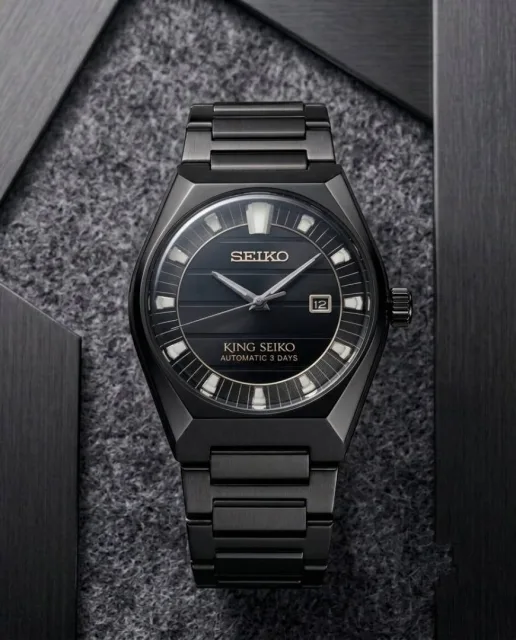 King Seiko Vanac Full Black