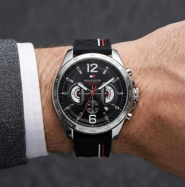 Tommmy Hilfige_r Decker Black-Silver