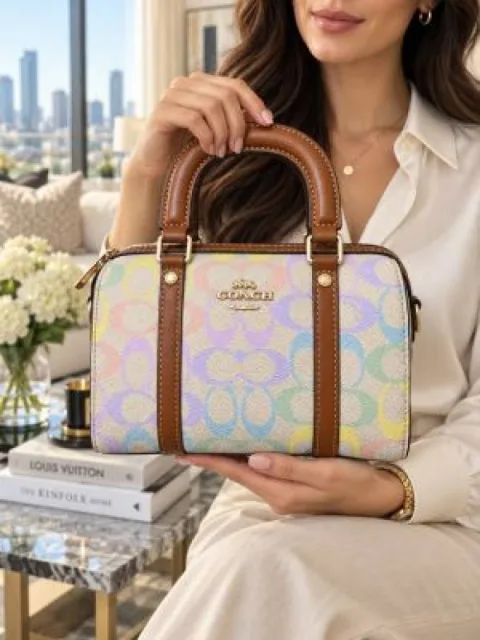 Coatch rowan speedy mini Duffle bag with box 5312