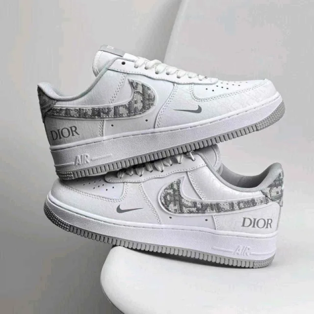 Nikke Air Force 1 07 Diyor White And Grey