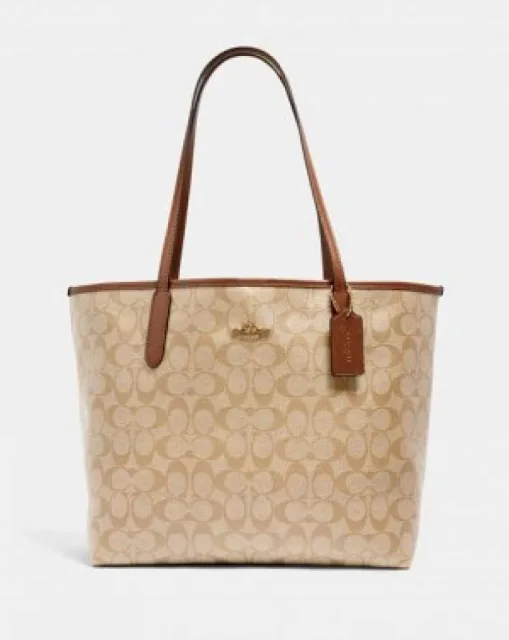 Coac city Hutton tote bag withbox 1096