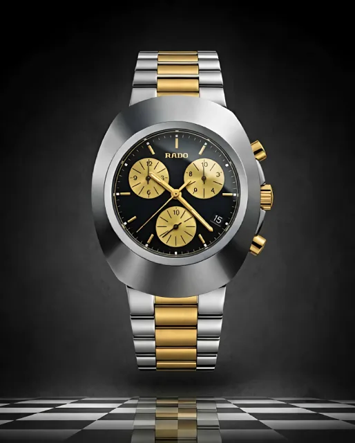 Raado 100M Chronograph AAA-QUALITY 2 ton gold black
