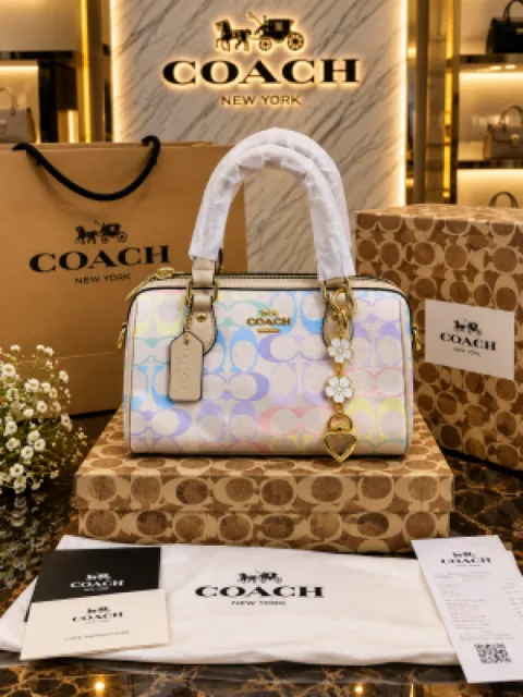 Coatch rowan speedy mini Duffle bag with box 6780