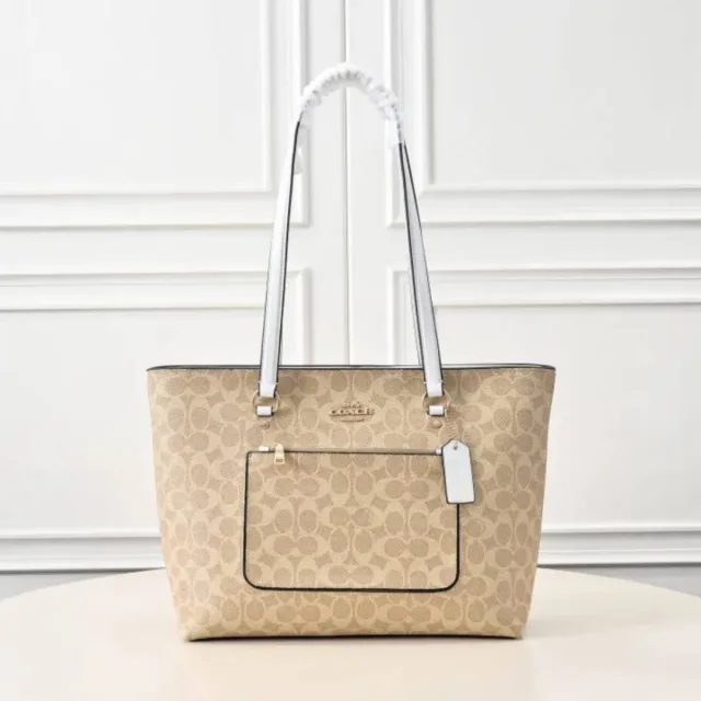 Coatch_CITY Hutton wit pocket tote bag withoutbox 6885