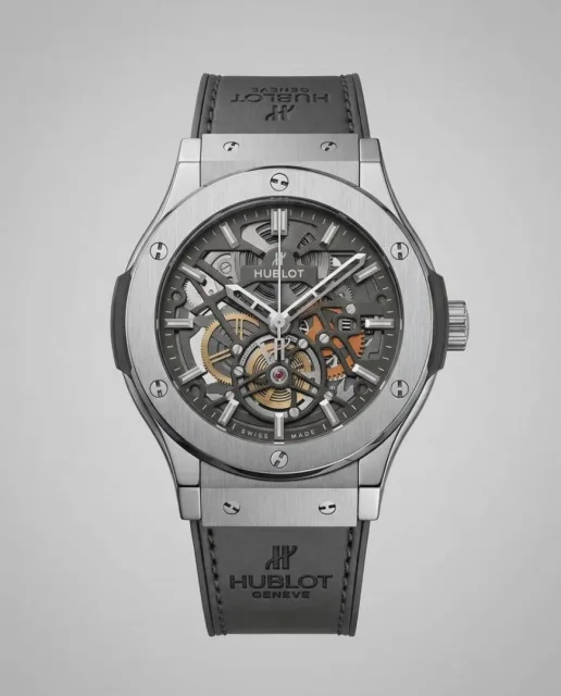 Hublot Classic Fusion Tourbillon silver grey