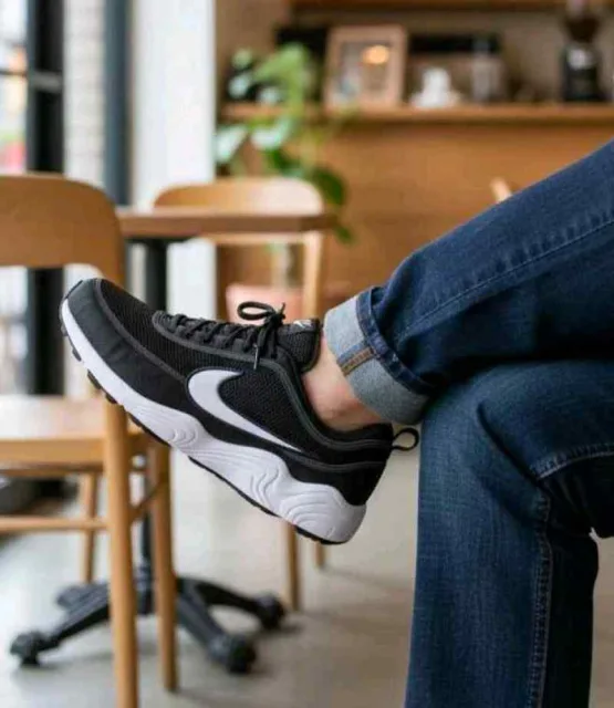 Nikke air zoom spiridon Black White sale no return
