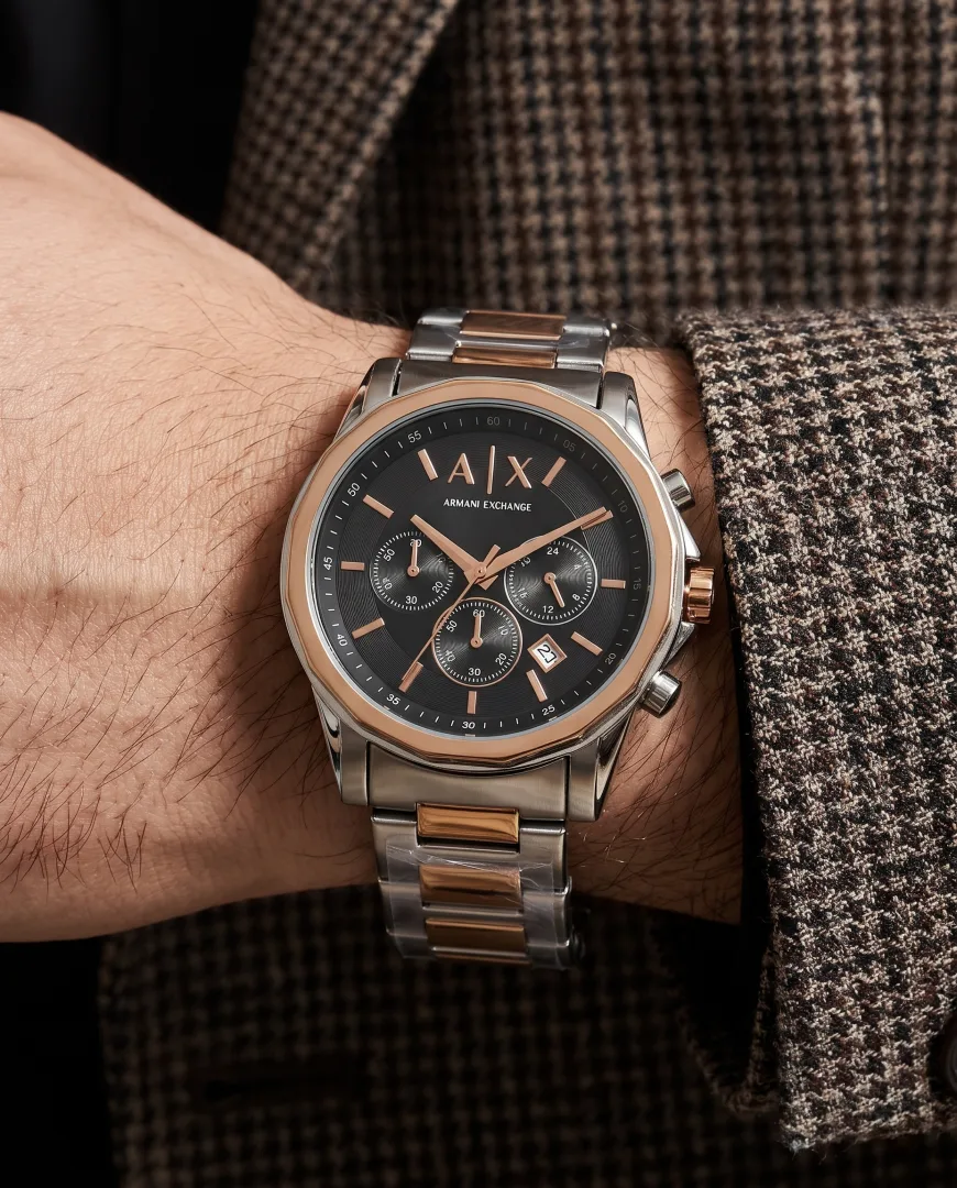 Armaan_i Exchange Gunmetal Rose-Gold Black