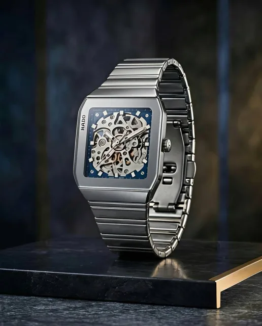 Raado Anatom Automatic Skeleton Silver Blue