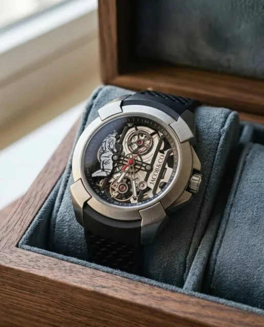 Jacob & Co. Epic x CR7 - Flight To Cristiano Ronauldo Black-Silver-Black