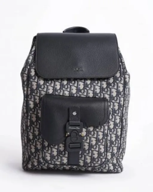 CHRISTIAN DIYOR OBLIQUE BACKPACK PREMIUM QUALITY 6584