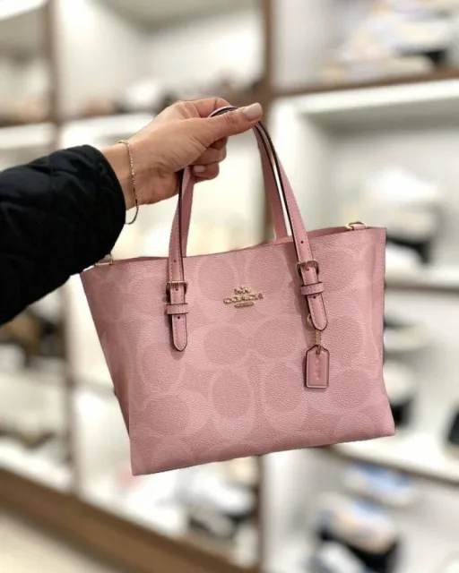 Coatch_Mollie_Leather_Tote_Bag_With_orignal_box_&_Shoulder_Strap