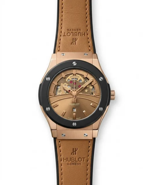 Hublot Big Bang Tourbillon Brown Leather