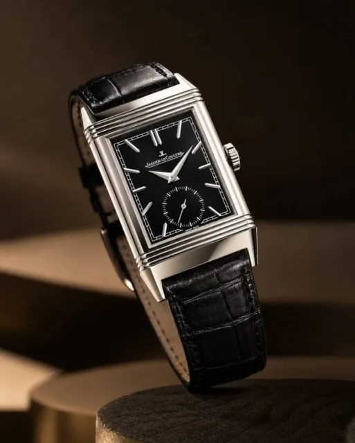 Jaegar-Le Coultre Reverso Tribute Duoface Small Seconds black silver Black