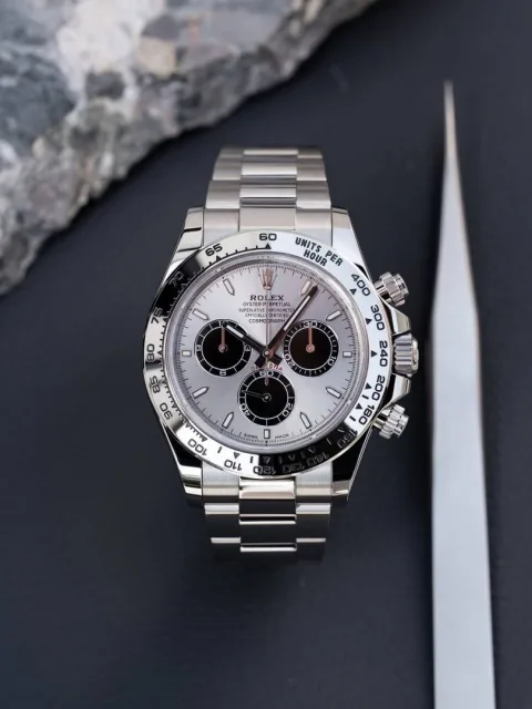 Rolee_x Oyster Perpetual Daytona Chosmograph Silver-Grey-Black Chrono