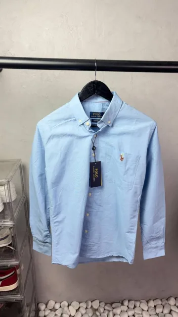 Ralp Laure-n Premium Linen Shirt with OG Box Packaging 3251