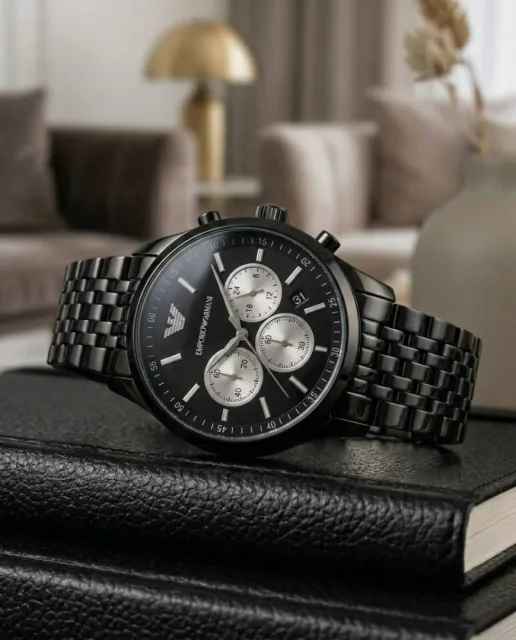 Emphorio Armaan_i AR11581 Chronograph Full Black