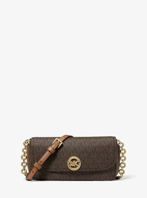 Micheal kors Nolita Small Signature Logo Crossbody Bag with box 6832