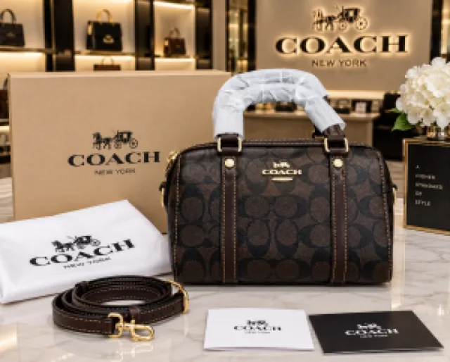 Coatch rowan speedy mini Duffle bag with box 6749