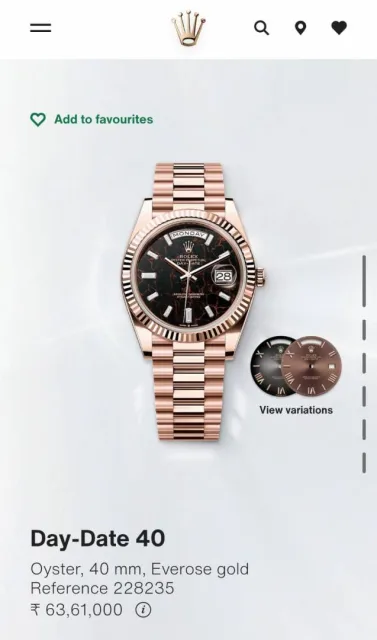 Rolee_x Oyster Perpetual Day Date 40 Battery Copper-Brown