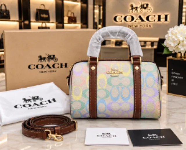 Coatch rowan speedy mini Duffle bag with box 6751