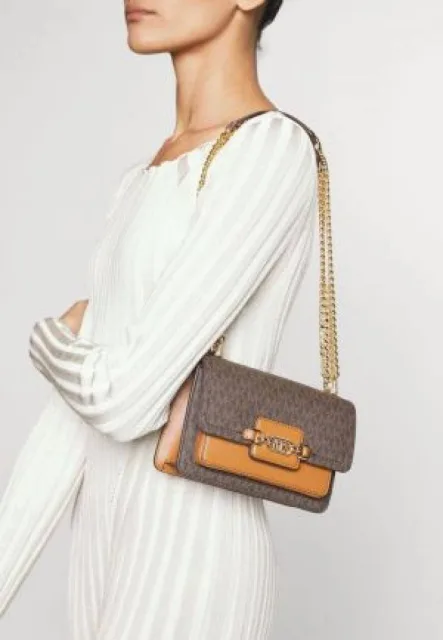 Micchaeel kors mk heather crossbody bag with ogbox dustbag etc