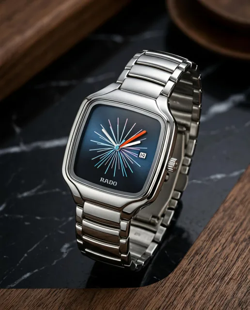 Raado True Square Over the Abyss Silver-Blue