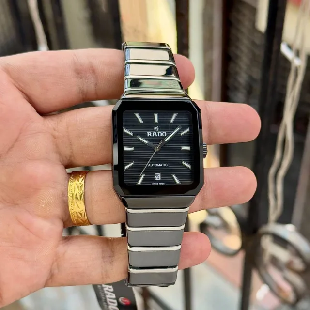 Raddo Anatom Automatic High-Tech Ceramic Watch 2 ton silver Black line