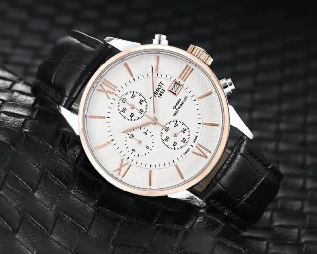 Tissoo_t 1853 Chemin Black-Copper-White