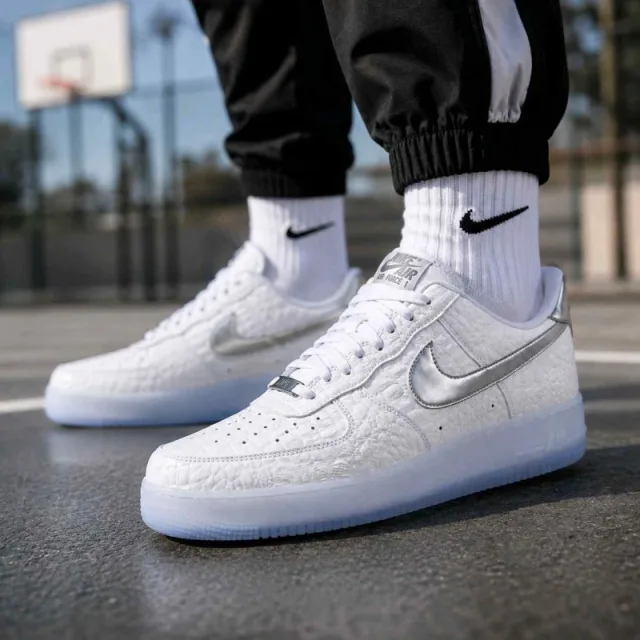 Nikkee AirForce 1 Low White Croc