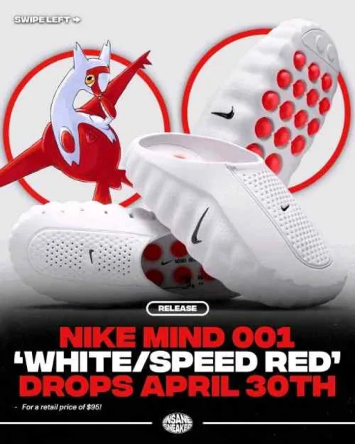 Nikkee Mind 001 White Speed Red
