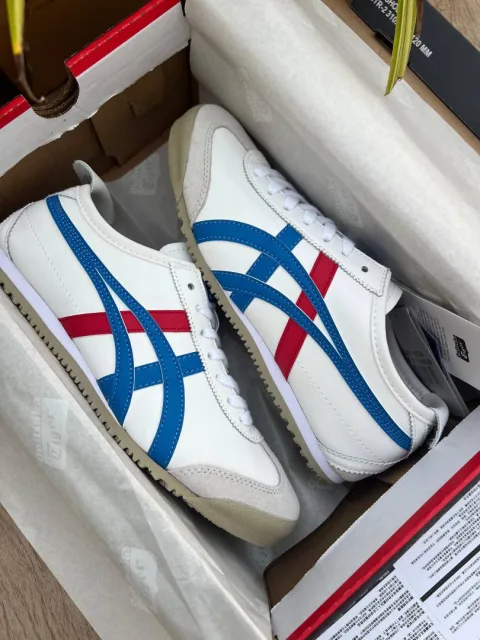 ONITSUKKA TIGER MEXICO 66 WHITE BLUE RED