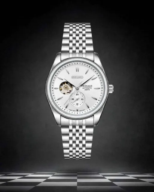 Seiko presage SPB471 Automatic silver White