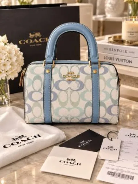 Coatch rowan speedy mini Duffle bag with box 5310