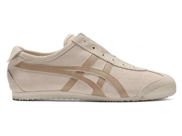 onitskaa Tiger Mexico 66 Slip-On Birch Wood Crepe 164