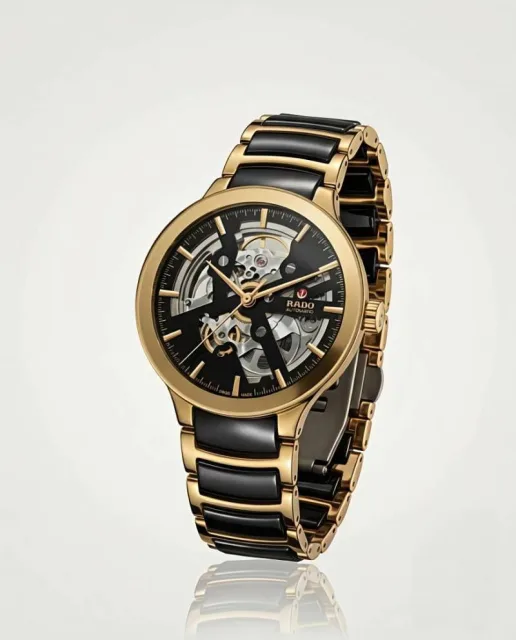Radd_o Centrix Automatic Open Heart black gold and gold bazzle