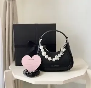 Charlles Keith Mini Hobo Bag With Box