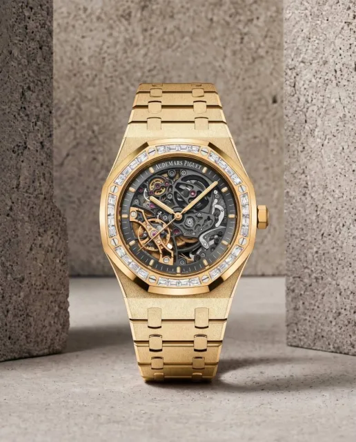 Audema_ars Piguet Royal Oak Double Balance Wheel Openworked gold