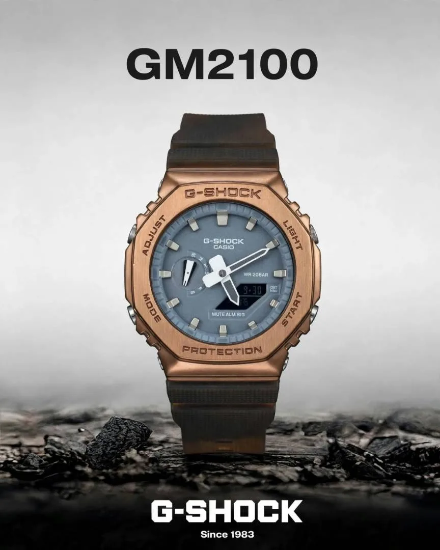 Casio g shock gm2100 gray