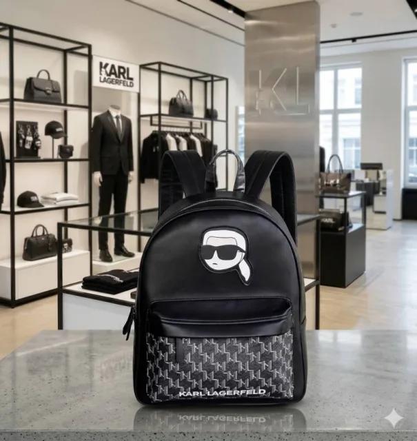Karl Lagerfeld backpack bag premium quality with dust cover