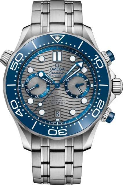 Omegg_a Seamaster Diver 300M Co-Axial Master Chronometer Chronograph