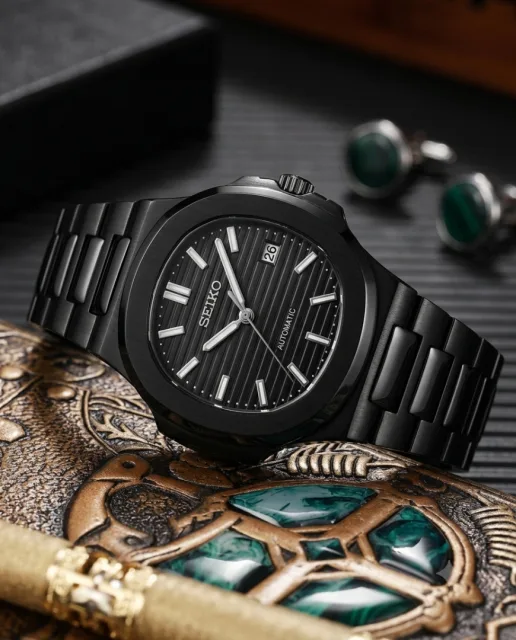 Seiko Nautilus Mod Full Black