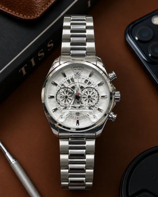 Tag Heuee_r Carrera Paris EiffelTower Silver-White