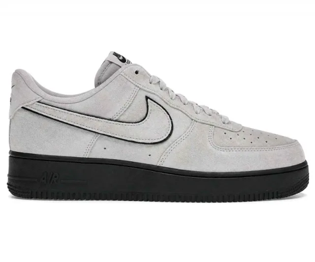 Nikkee AIR FORCE SUEDE BLACK GREY FOR MEN
