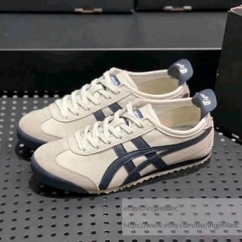 Onitskaa Tigar Mexico 66 Cream Navy 168