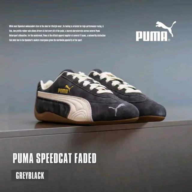 Pumma Speedcat Faded Cast Iron Alpine Snow 236