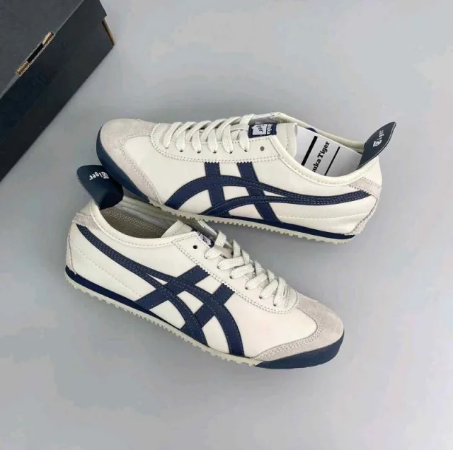 onisukkaa tiger Mexico 66 Cream Navy