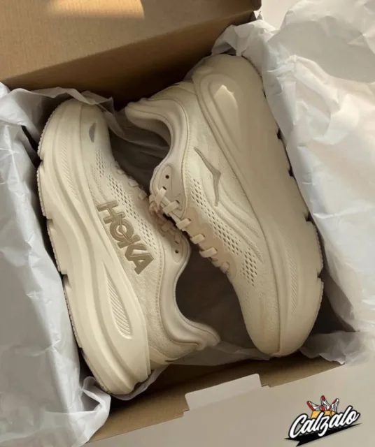 Hoka Bondi 9 venilla birch