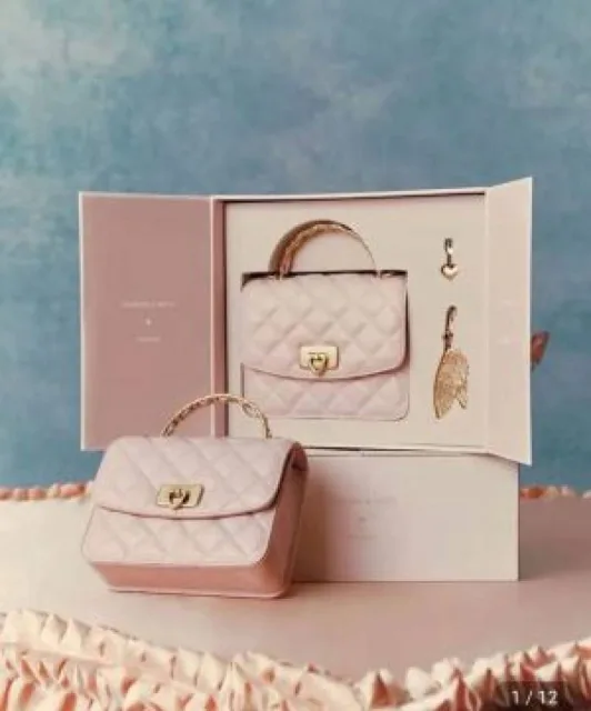 Charle & keith hobo bag with og box (pink) 5733