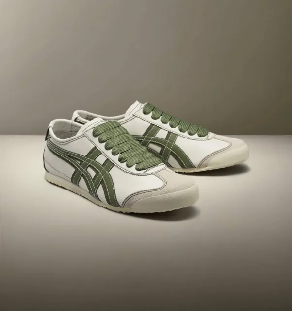 onitsuk tiger mexico 66 Green Cream moss