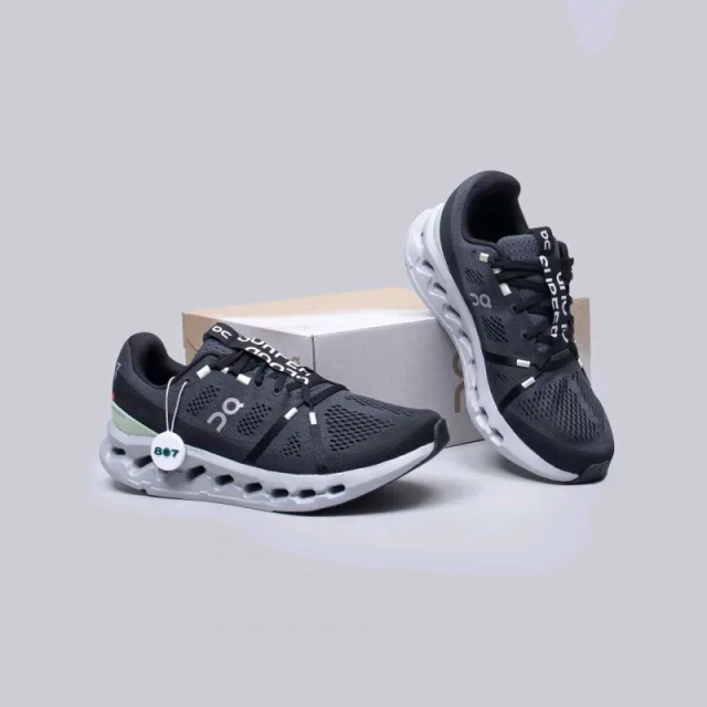 ON Cloudsurfer Iron Glacier Black